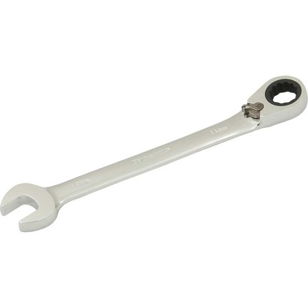 DYNAMIC Tools 14mm Reversible Combination Ratcheting Wrench D076114